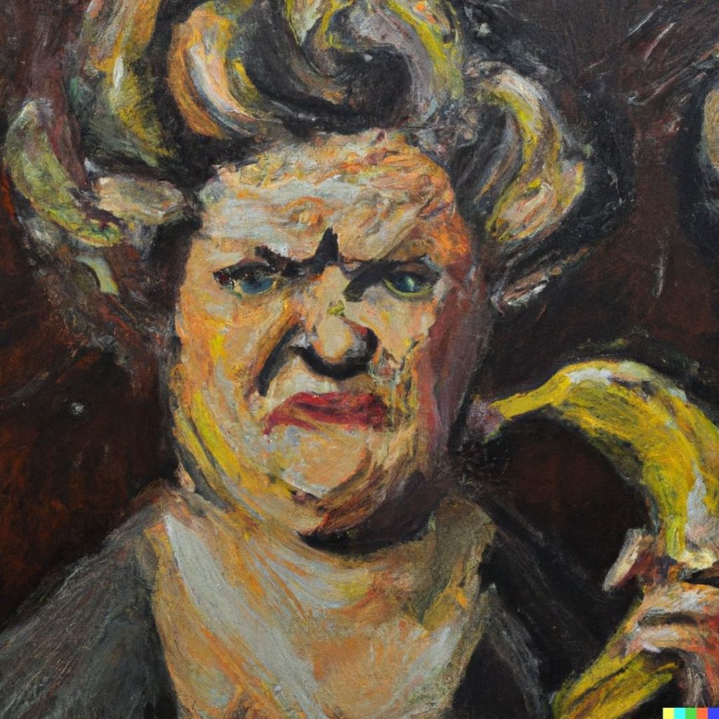 Furrowed Brow and Swirling Thoughts